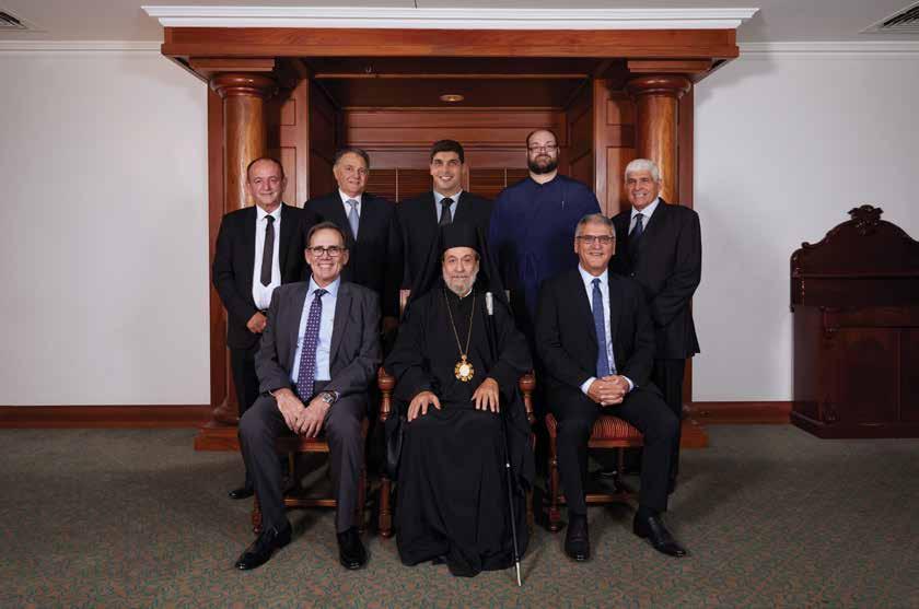 I would like to acknowledge all that has been achieved by the Grace of God through His Eminence Archbishop Stylianos, His Grace Bishop Seraphim, Parish Councillors, Parishioners, past and present,