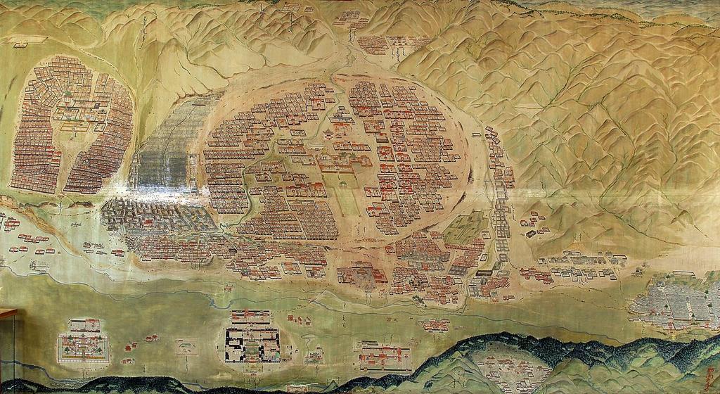 Ikh Khuree, a monastic town founded by the first Jebtsundamba in