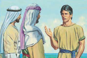 Nephi told Laman and Lemuel to repent and not be rebellious.