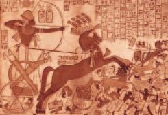 The Egyptians learned much, including the use of war chariots, from the Hyksos. old gods meant to many the destruction of Egypt itself.