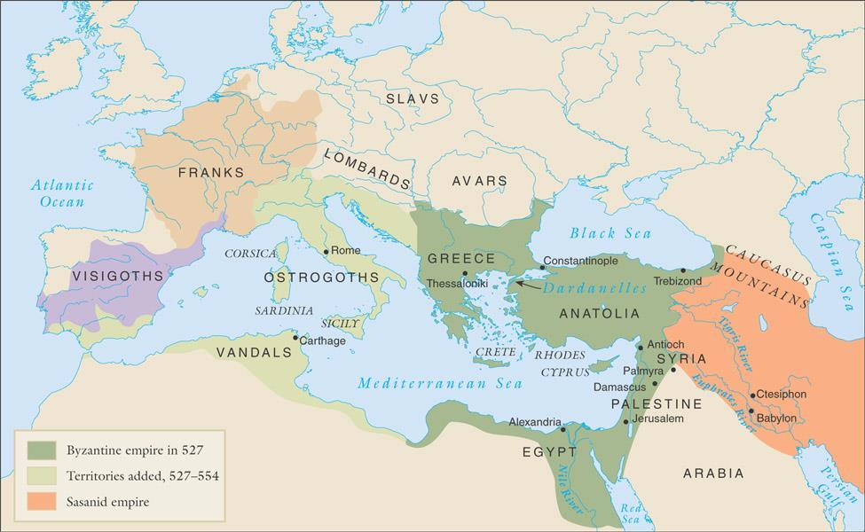 The Byzantine empire and