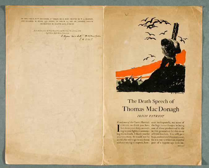 An undated American edition of MacDonagh s speech to the court-martial.
