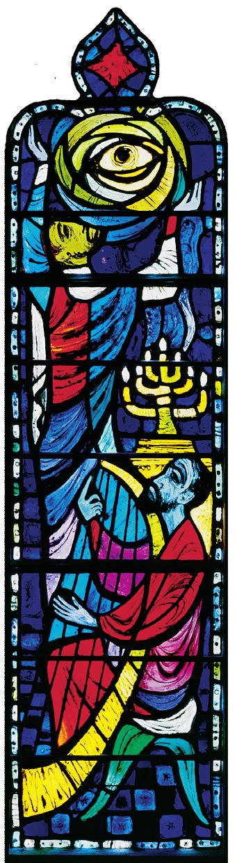on the cover: the twenty-third psalm window Located in the Cathedral s Dulin Bay, the right lancelet of the Twenty-Third Psalm window depicts those who dwell