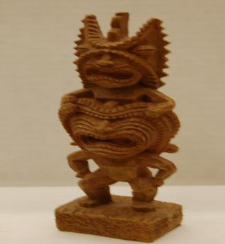 Wooden figurine,