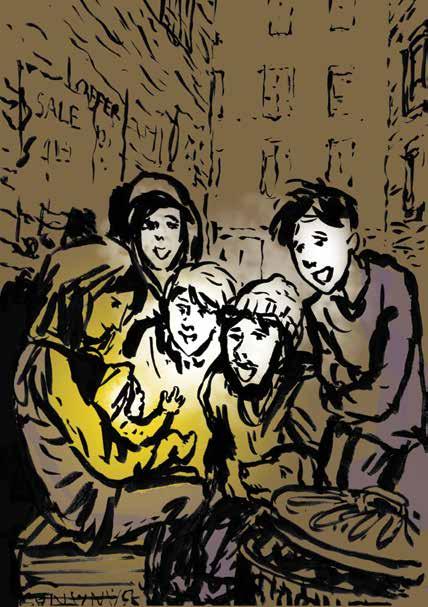 Thursday 17 May: Adore In that region there were shepherds living in the fields, keeping watch over their flock by night.