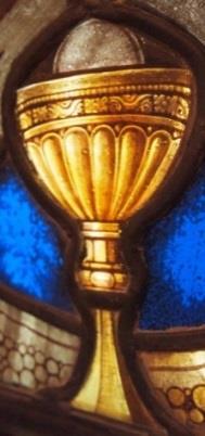 Window 4: Saint John the Evangelist THY WORD IS A LAMP UNTO MY FEET AND A LIGHT UNTO MY PATH