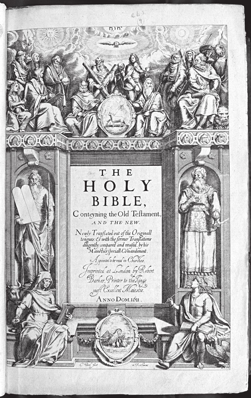 Title Page of the 1611 King James Version All 1611 images courtesy of L.