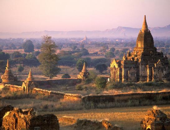B/L/D Day 04 Yangon Bagan This morning we head to the airport and depart via morning flight on Air KBZ. Flight K7-242 leaves at 7:00 a.m., arriving in Bagan at 8:20 a.m.. Bagan is a vast plain on the side of the mighty Irrawaddy River, dotted with thousands of spectacular 800 year old temple ruins.