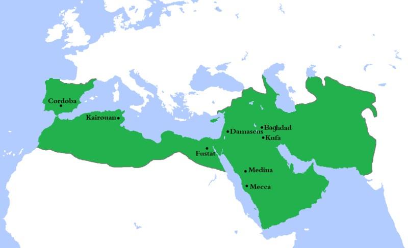 case with empires, the Muslim Caliphate was beginning to have internal political problems The Umayyad Dynasty came to power