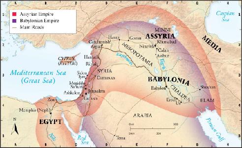 The Background and Setting In 722 BC, almost a century earlier than the time of Habakkuk, God would use the Assyrian Empire to discipline the Northern Kingdom of Israel.