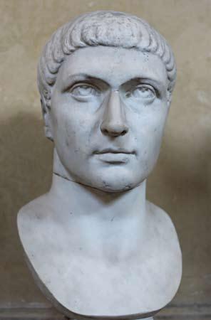 onstatine The emperor Constantine After Jesus resurrection, Christians were often persecuted and killed by the Roman government.