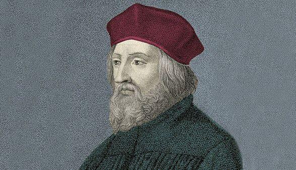 Early Reformers Jan Hus (died 1415) or John Huss - Bohemian