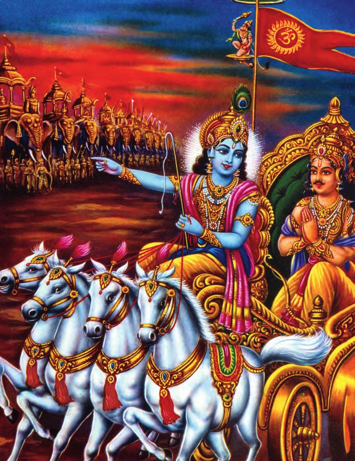 DOCUMENT-BASED QUESTION 1.5 Hindu Sacred Texts The Bhagavad Gita and the Ramayana are two of Hinduism s most famous and popular sacred texts.