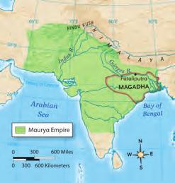 A UNITED INDIA Earlier in this chapter, you read about the Aryans who migrated to India. The Aryans established many kingdoms in the subcontinent. For hundreds of years, no major power arose.