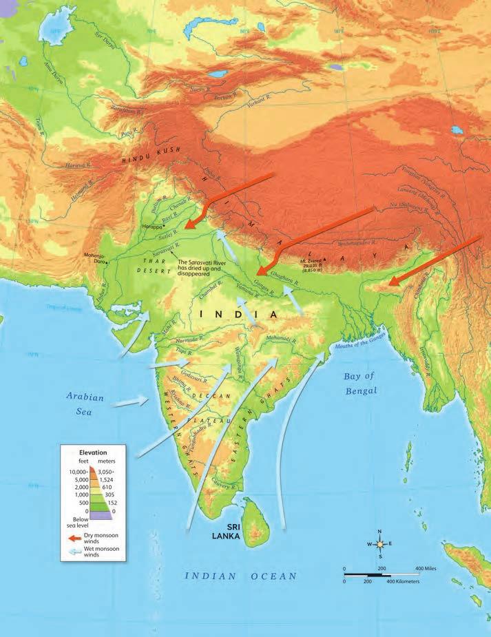 THE INDIAN SUBCONTINENT 1.1 The Geography of Ancient India Geographically, India has it all.