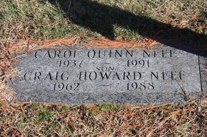 -N- Carol Quinn Neff 1937-1991 son Craig