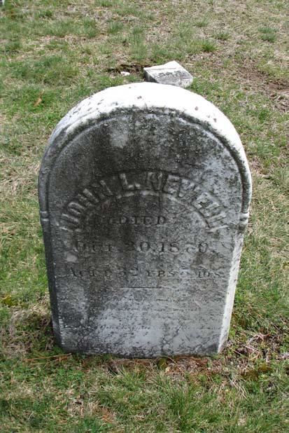 John L. Newell died Oct.