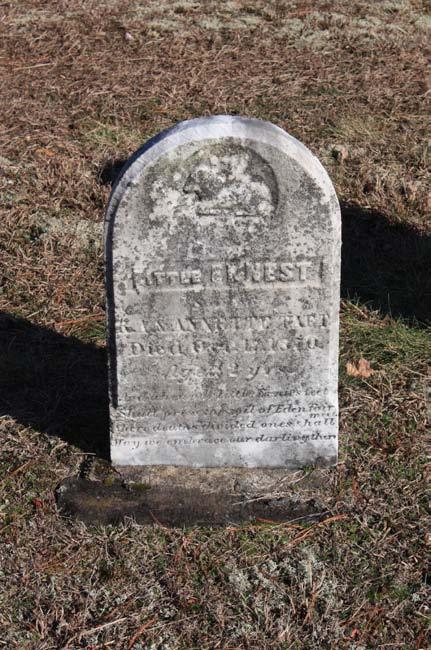 Little Ernest (Taft) Son of RA & Anette Taft died Oct.