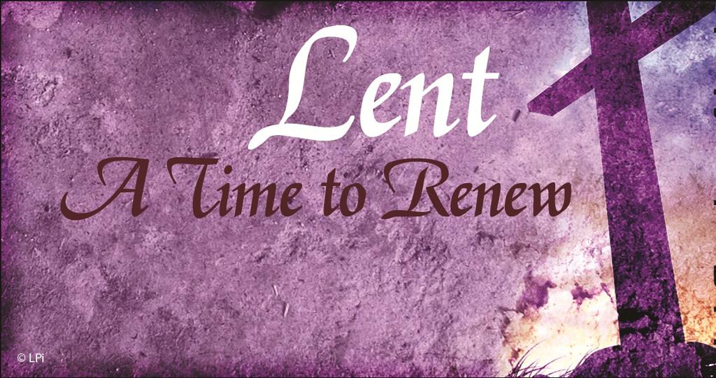 A.M. Tuesdays of Lent at 7:00 P.M. ~ Presented by Fr.