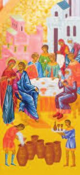 Day 2 Ritual/Liturgical celebration based on The Wedding in Cana, Jn 2: 1-12, available on Display an image of The Wedding in Cana, Jn 2: 1-12.