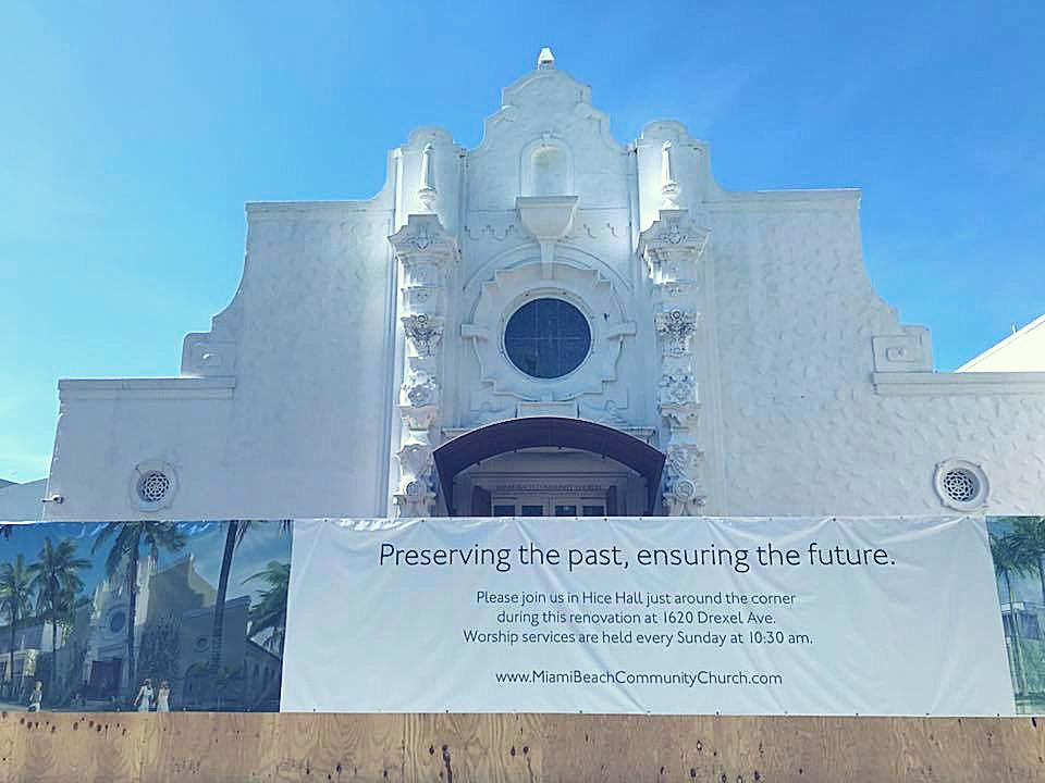 REFLECTING AND HONORING OUR PAST WITH RENEWED ENERGY AND VISION FOR THE FUTURE MIAMI BEACH COMMUNITY CHURCH PREPARES FOR ITS SECOND CENTURY OF FAITH & SERVICE ON LINCOLN ROAD We are thrilled to