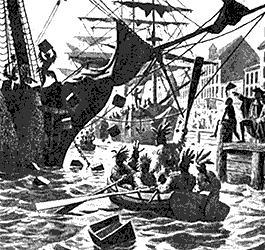 In May, 1773, Parliament gave money to the British East India Company to lower their tea prices.