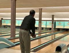 The all year round group are the Friday afternoon bowling group who bowl for two hours and go