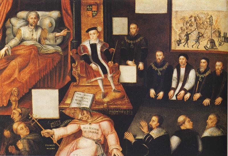 Edward VI and the Pope: An Allegory of the