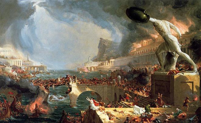 Third-Century Crisis: Series of Invasions The Germanic Wars were fought between the Romans and