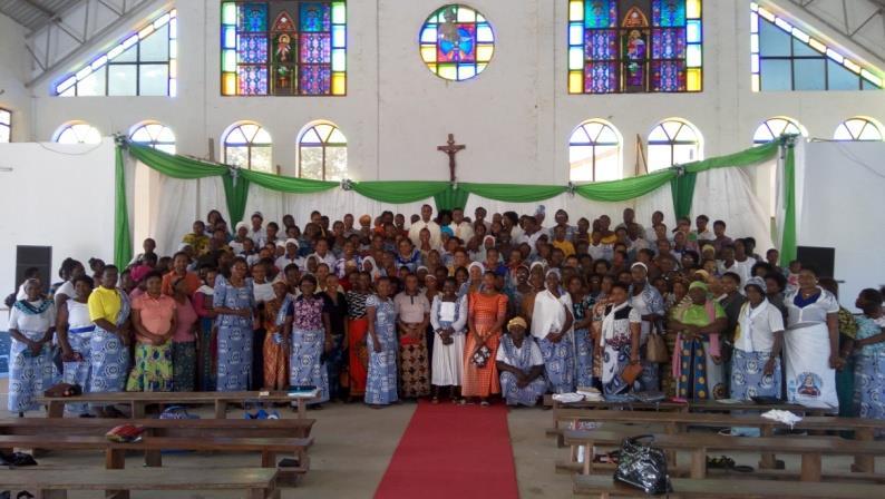 Recollection (Women Group (WAWATA)) All the women of the parish gathered to gather in the parish and did their