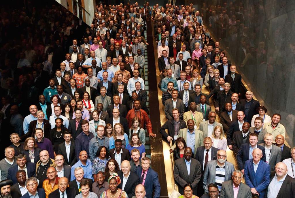 Delivering the World Assembly In May 2016, over 350 people representing more than 150 Bible Societies working in 200 countries spent a week