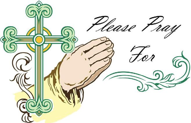 Priest Celebrants & Mass Intentions Saturday, February 1 5:30pm Msgr. Brovey Intentions of Mr. Thomas E. Burgess Sunday, February 2 9:00am Msgr. Brovey +Mary Ellen Hooper 9:30am Fr. Patrick Allen (St.