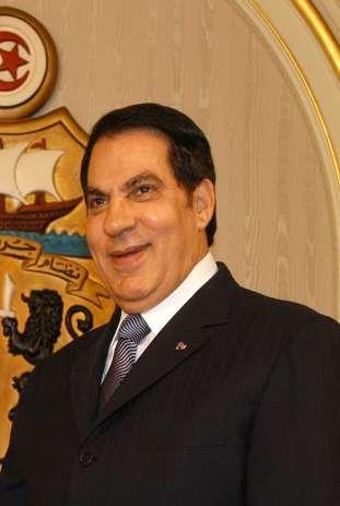 ZINE EL ABIDINE BEN ALI He was a long time president or can say dictator of Tunisia since 1987(Then sworn as the prime minister) overtaking Habib Bourguiba.His rule was very corrupt.