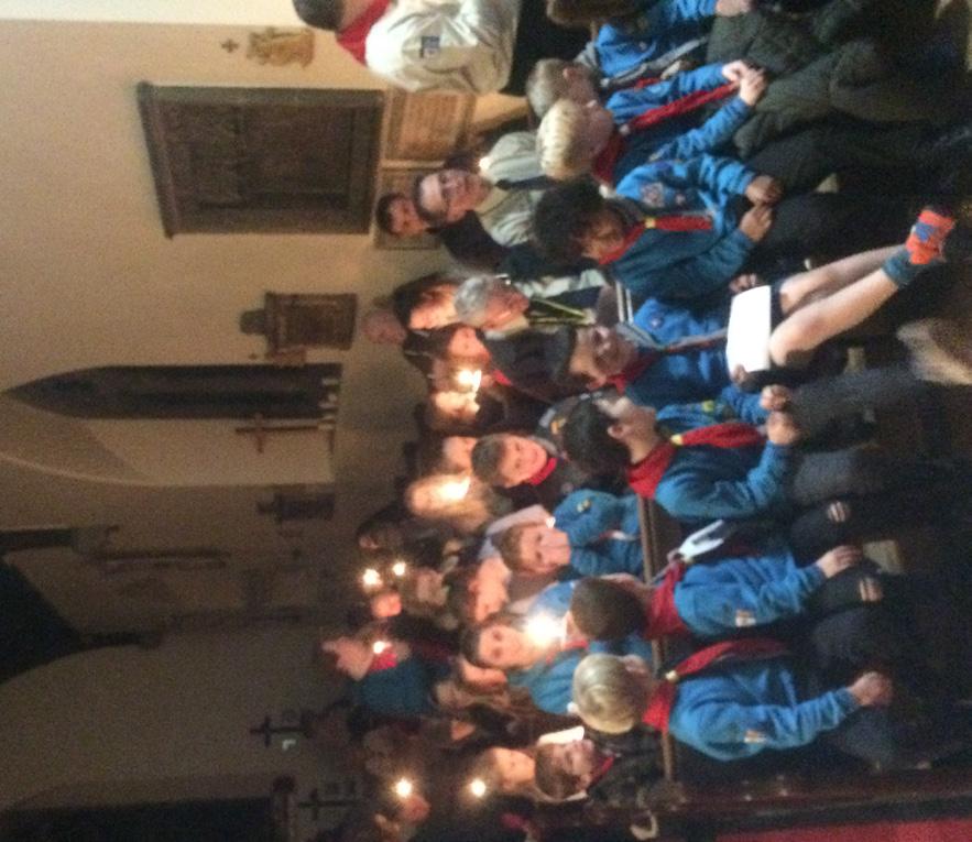 Diocesan Peace light In late December 2017 St John s Church, Great Sutton, held a service for the reception of the International Peace light.