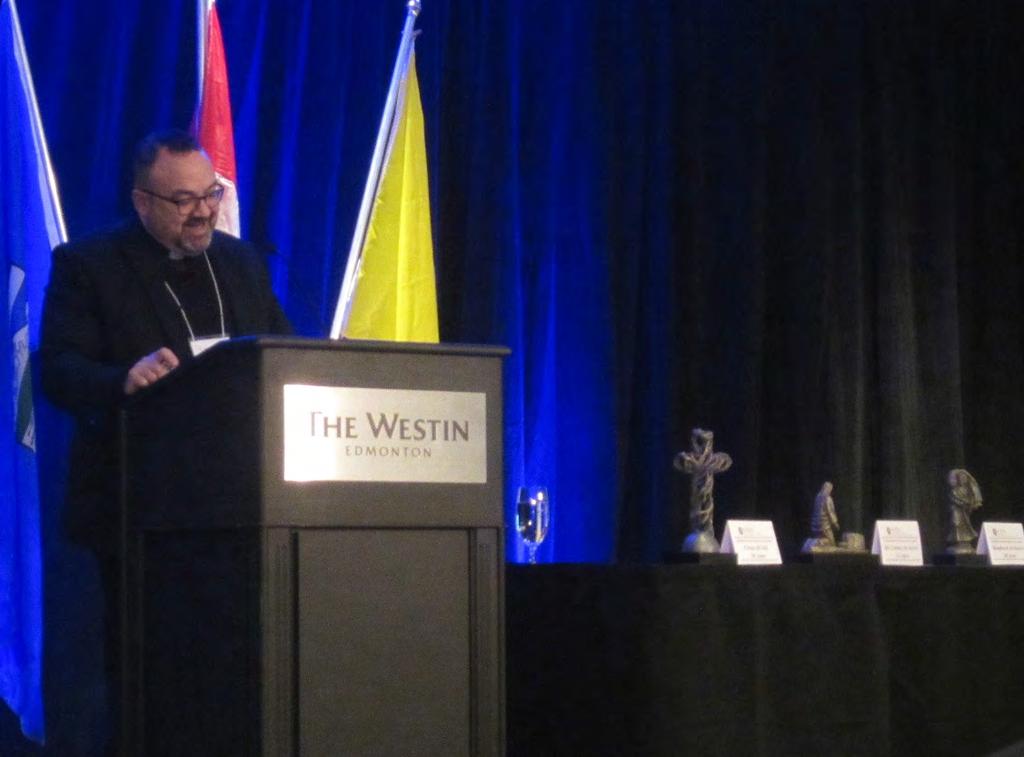 ACSTA 2017 AGM & Convention Highlights By Anthony Murdoch ACSTA Communications Director The Alberta Catholic School Trustees Association (ACSTA) Annual General Meeting and Convention took place from