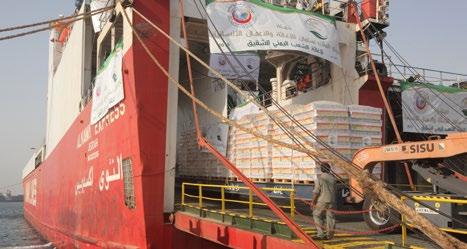 GROUP NEWS continued BUSINESS NEWS Namma s Al Nawa Carries Donations to Yemen Nesma s ship Al Nawa Express, transported Saudi donations to Aden, Yemen, on Saturday, 19 September.