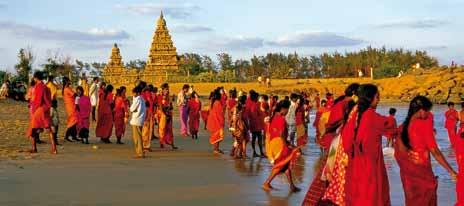 7 South India at a Glance 8 Top Highlights 1 Shore Temple, Mamallapuram 3 Tea Tasting, Coonoor When a sea of green mossy bushes is all you can see for miles, you know that a hot cup of tea is close