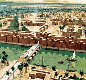 The Medes & Persians Surround the City of Babylon. The capital of Babylon was the city of Babylon, built on the Euphrates River.