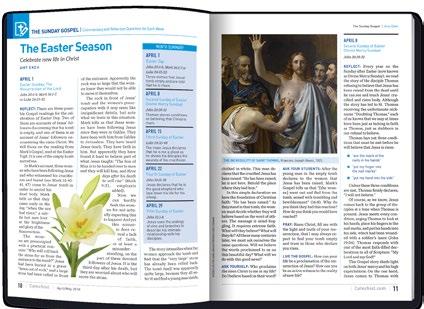 This month s issue offers three strong features filled with catechist formation on this important task.