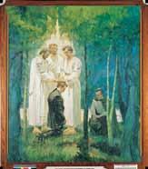 1829 FEB. MAR. APR. MAY JUNE 1830 MAR. 4 5 6 9 CHURCH HEADQUARTERS MAY 1829 John the Baptist restored the Aaronic Priesthood by ordaining Joseph Smith and Oliver Cowdery.