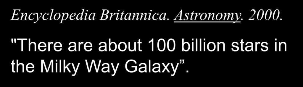 Encyclopedia Britannica. Astronomy. 2000.