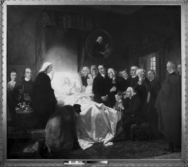 4 Randy L. Maddox and Jason E. Vickers Figure 3. Holy Triumph, The Death of John Wesley, by Marshall Claxton (1844).