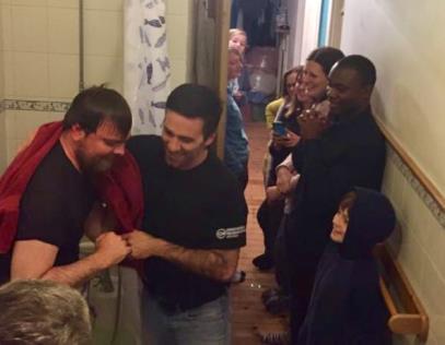 Michael Mabbott, Welcome to God s Kingdom! Q/A - Getting to Know Our Newest Brother in Christ Michael Mabbott was baptized in Glasgow on Jan 21 st.
