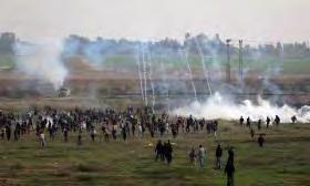 In the meantime Palestinians continued throwing stones and Molotov cocktails at Israeli security forces and civilian targets.