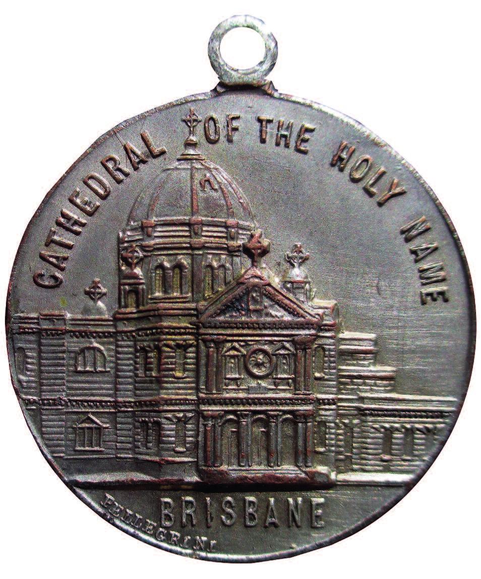 (Wikimedia Commons) A good example of a medal showing a cathedral that was never built is in Figure 3.