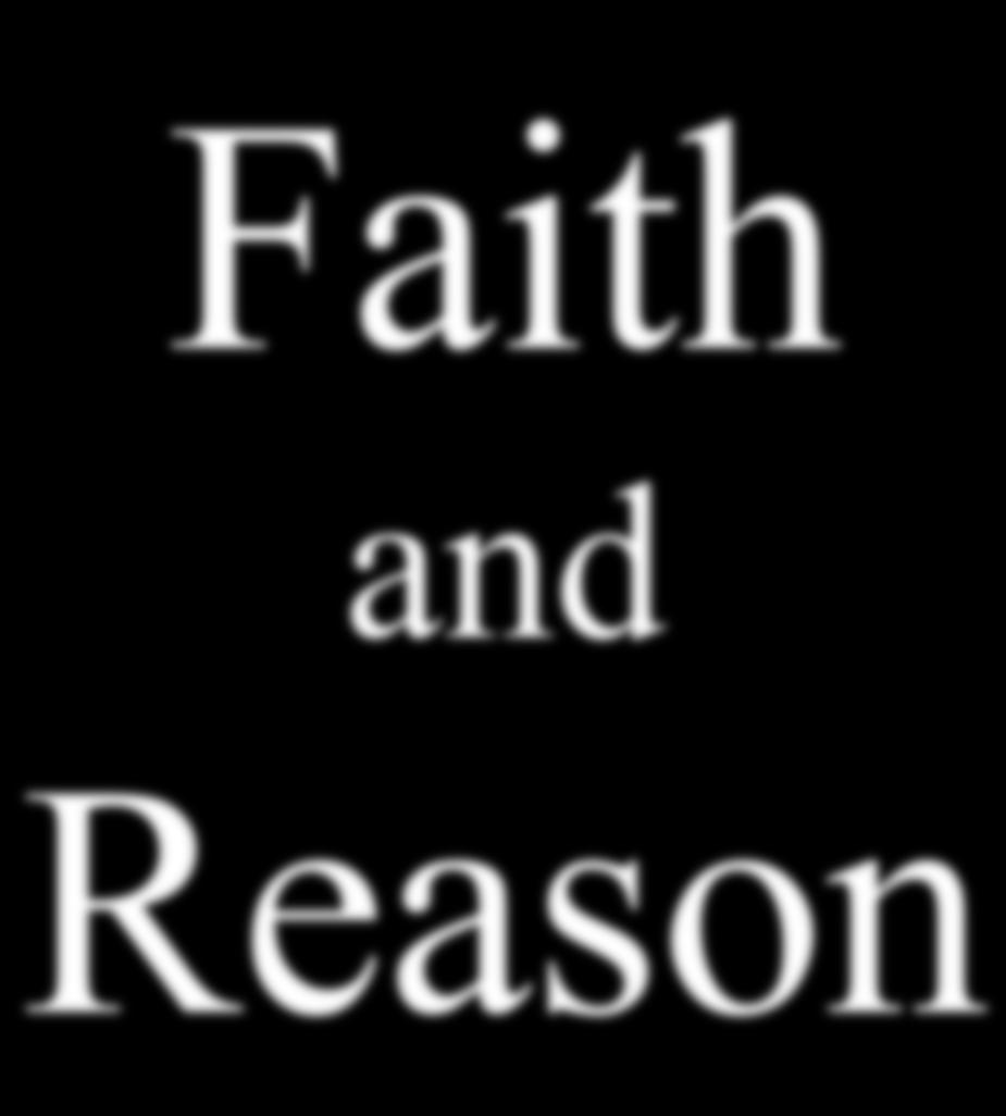 Faith and