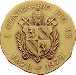 306 Pius IX (1846-1878) On the Centenary of the