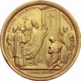 AV-Medal, 52.85g. Rome, 1900 Rev.: The Pope r.