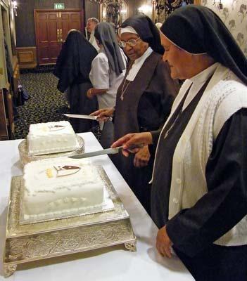 A good number of them attended the celebrations in Leicester, and are concluding their centenary with a pilgrimage to places in England associated with their foundress.