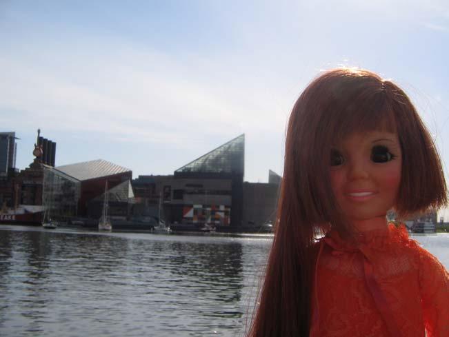 Here I am in front of the Baltimore Aquarium.